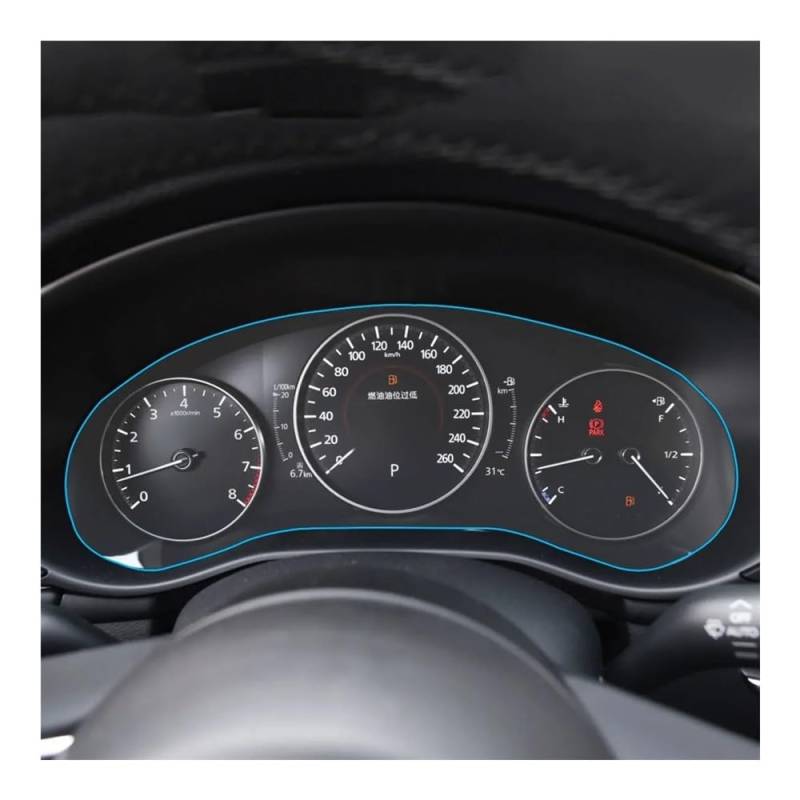 Displayschutzfolie Für Mazda 3 Für Axela CX-30 2019-2022 Auto Instrument Panel Membran Bildschirm TPU Schutz Film Anti-Scratch von NCXKZLH