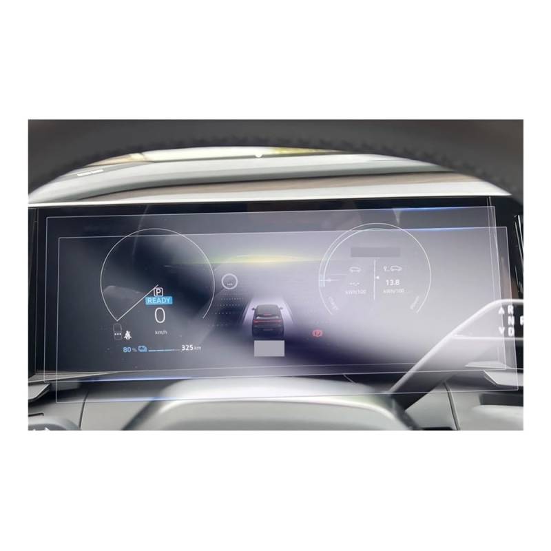 Displayschutzfolie Für Megane E-tech Für Austral 2023 Auto Navigation Instrument Screen Protector Auto Innen Zubehör von NCXKZLH
