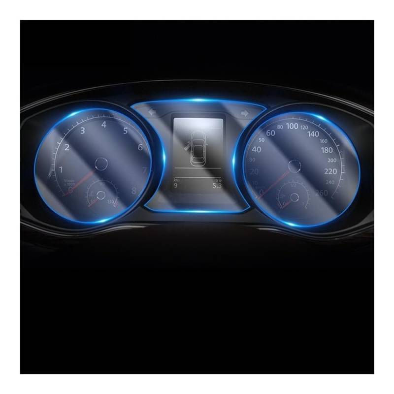 Displayschutzfolie Für Passat 2016-2018 Auto Innen Instrument Panel Membran TPU Screen Protector Dekorative Film Anti-scrach von NCXKZLH