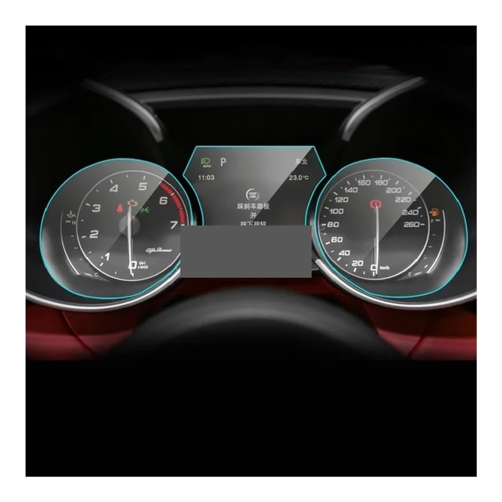 Displayschutzfolie Für Romeo Für Stelvio Für Giulia 2015-2023 Auto Innen Instrumententafel Membran Bildschirm TPU Schutzfolie Displayschutzfolie Für Romeo Für Stelvio Für Giulia 2015-2023 Auto Innen Instrumententafel Membran Bildschirm TPU Schutzfolie von NCXKZLH