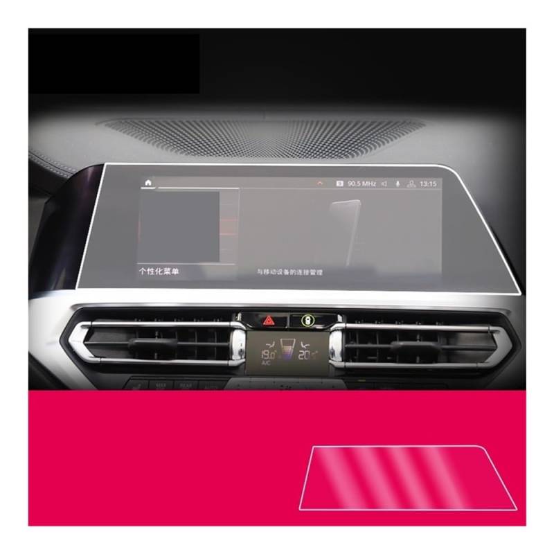 Displayschutzfolie Für Serie 3 G20 G21 2020-2022 Auto-Innennavigation Zentraler Steuerungsbildschirm Anti-Kratz-TPU-Schutzfolie von NCXKZLH