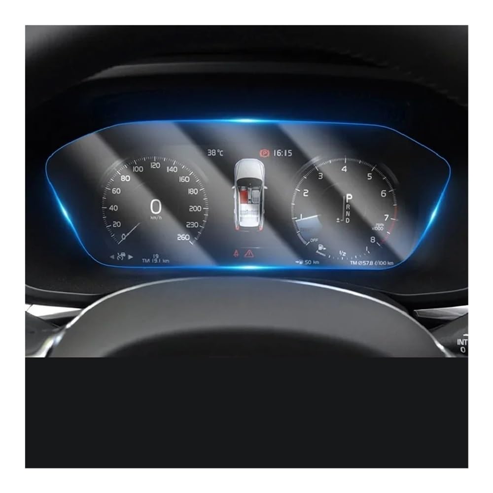 Displayschutzfolie Für Volvo XC60 XC90 2018-2023 Auto Innen Instrumententafel Membran Bildschirm TPU Schutzfolie Anti-Scratch Displayschutzfolie Für Volvo XC60 XC90 2018-2023 Auto Innen Instrumententafel Membran Bildschirm TPU Schutzfolie Anti-Scratch von NCXKZLH