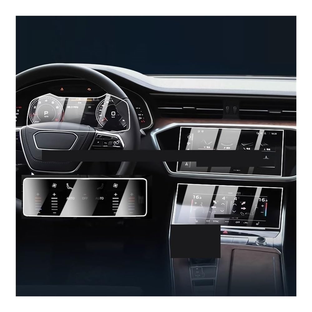 Displayschutzfolie Gehärteter Glasschutz Für A6 A7 2019–2024, Auto-GPS-Navigation Und Instrumententafel, Displayschutzfolie Displayschutzfolie Gehärteter Glasschutz Für A6 A7 2019–2024, Auto-GPS-Navigation Und Instrumententafel, Displayschutzfolie von NCXKZLH