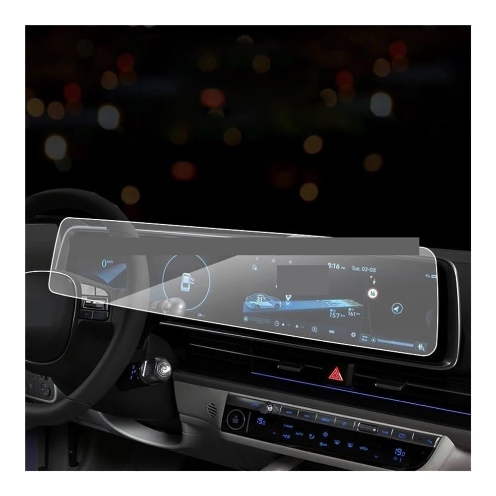 Displayschutzfolie TPU-Schutzfolie Für Ioniq 6 2022 2023, Auto-GPS-Navigationsbildschirm, Kratzfeste Folie, Zubehör Displayschutzfolie TPU-Schutzfolie Für Ioniq 6 2022 2023, Auto-GPS-Navigationsbildschirm, Kratzfeste Folie, Zubehör von NCXKZLH