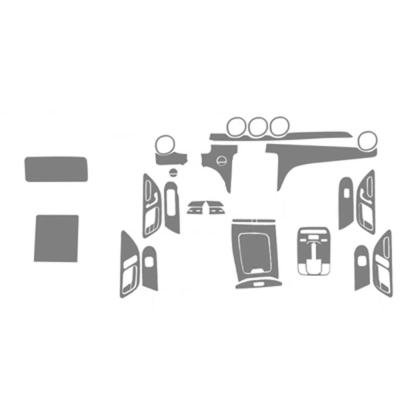NCXKZLH Displayschutzfolie Autotür Mittelkonsole Media Dashboard Navigation TPU Schutzfolie Für Klasse C Für W205 C200 W204 W206 von NCXKZLH