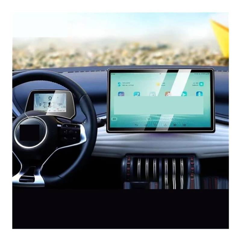 NCXKZLH Displayschutzfolie Für BYD Für Atto 3 Für Yuan Plus 2022 2023 Gehärtetem Glas Film Auto Touch Screen Protector Navigation Schutz von NCXKZLH