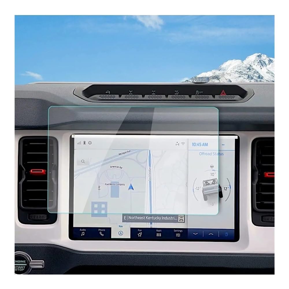 NCXKZLH Displayschutzfolie Gehärtete Glasfolie Für Bronco Sync4 2021 2022 2023 12 Zoll Auto GPS Navigation Touchscreen Schutzfolie NCXKZLH Displayschutzfolie Gehärtete Glasfolie Für Bronco Sync4 2021 2022 2023 12 Zoll Auto GPS Navigation Touchscreen Schutzfolie von NCXKZLH