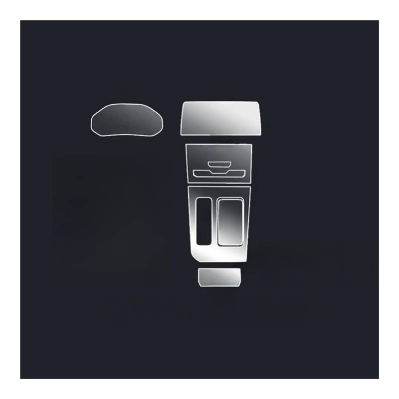 NCXKZLH Displayschutzfolie Kratzfeste Auto-Innenraum-Mittelkonsole, Armaturenbrett, Navigation, TPU-Schutzfolie Für Tiggo 7 Pro 2022 2024 von NCXKZLH