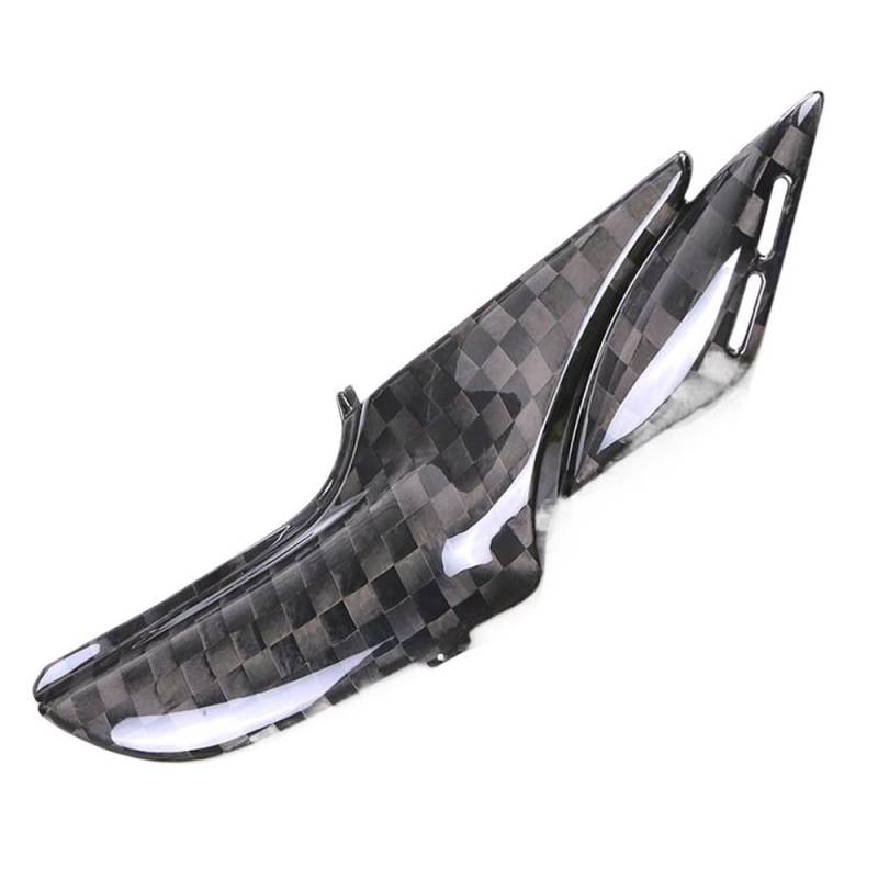 NCXKZLH Motorradverkleidungen Flügelseite Carbon Kraftstoff Tank Seite Panels Abdeckung Für Z900RS Z900 RS 2018-2023 Motorrad Zubehör Verkleidung Kits von NCXKZLH