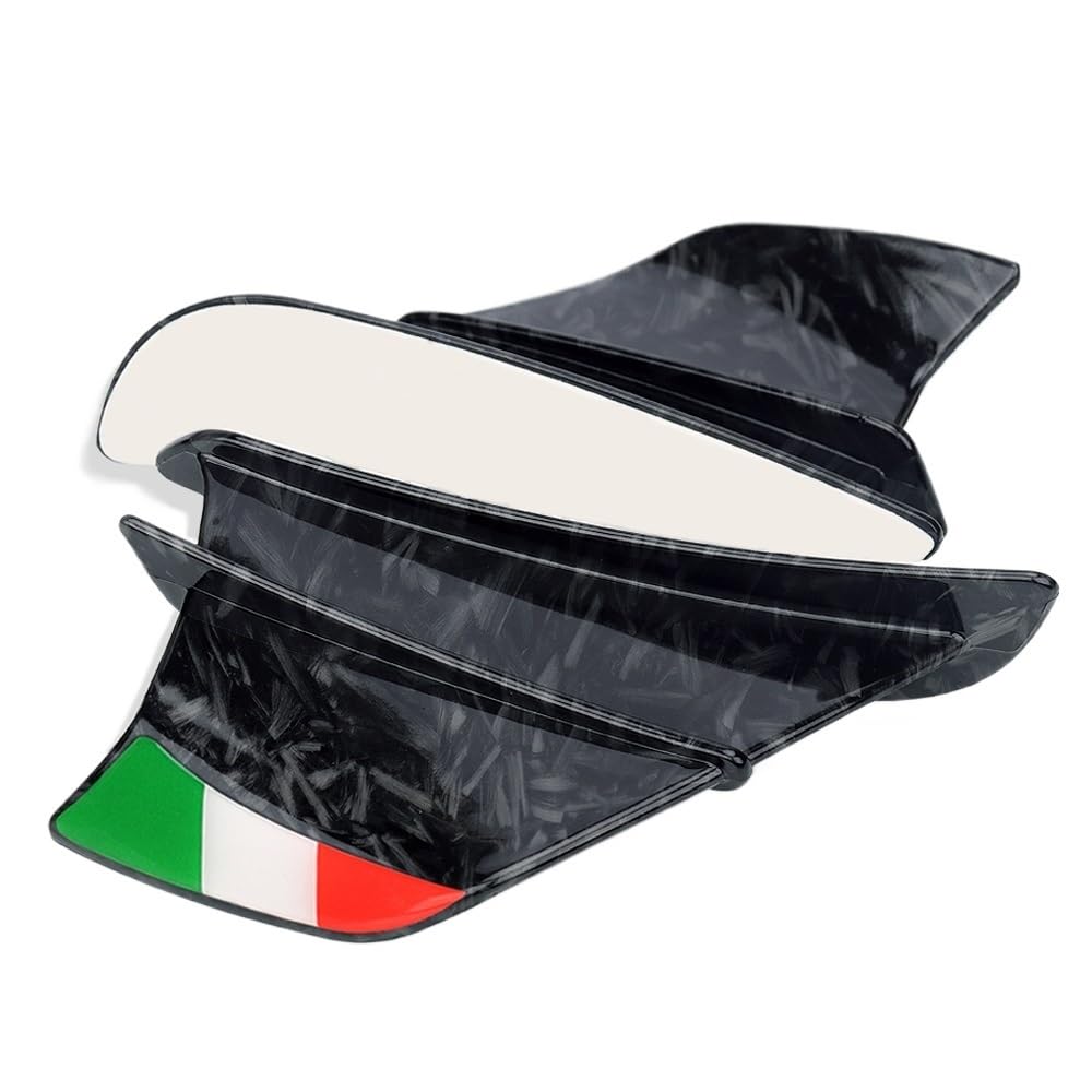 NCXKZLH Motorradverkleidungen Flügelseite Für 899 959 1198 1198S 1199 1299 Für Panigale V4 V4S V4R V2 Motorrad Winglet Aerodynamische Flügel Kit Spoiler von NCXKZLH