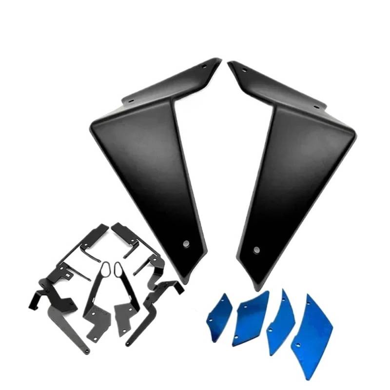 NCXKZLH Motorradverkleidungen Flügelseite Für MT-09 SP MT09 MT 09 2021-2023 Motorrad Sport Downforce Nackte Seite Spoiler Aerodynamische Wind Flügel Deflektor von NCXKZLH
