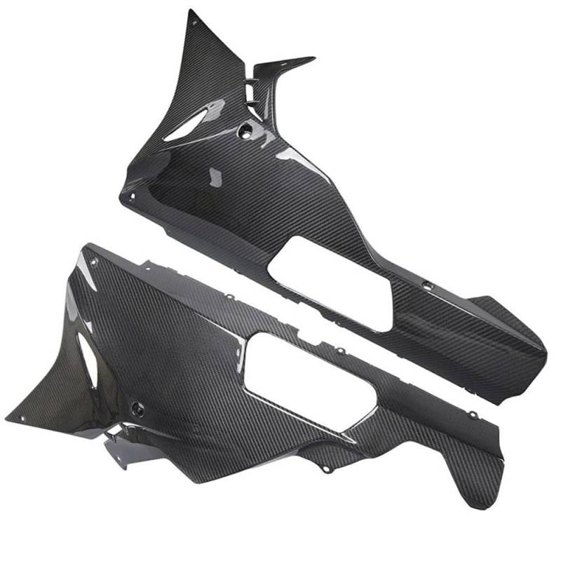 NCXKZLH Motorradverkleidungen Flügelseite Für S1000RR S1000 RR 2015 2016 Motorrad Teile ABS Carbon Faser Unterseite Panel Körper Unter Abdeckung Verkleidung von NCXKZLH