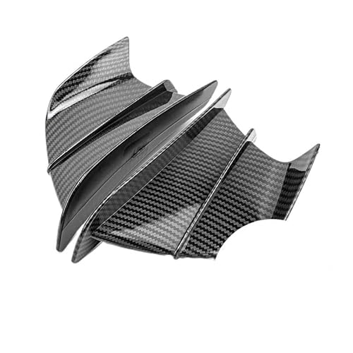 NCXKZLH Motorradverkleidungen Flügelseite Für YFZ450 YFZ 450R YFM700 YFM 700R R1 R3 Motorrad Seite Winglet Spoiler Wind Fluss Befestigung Flügel Front Verkleidung von NCXKZLH
