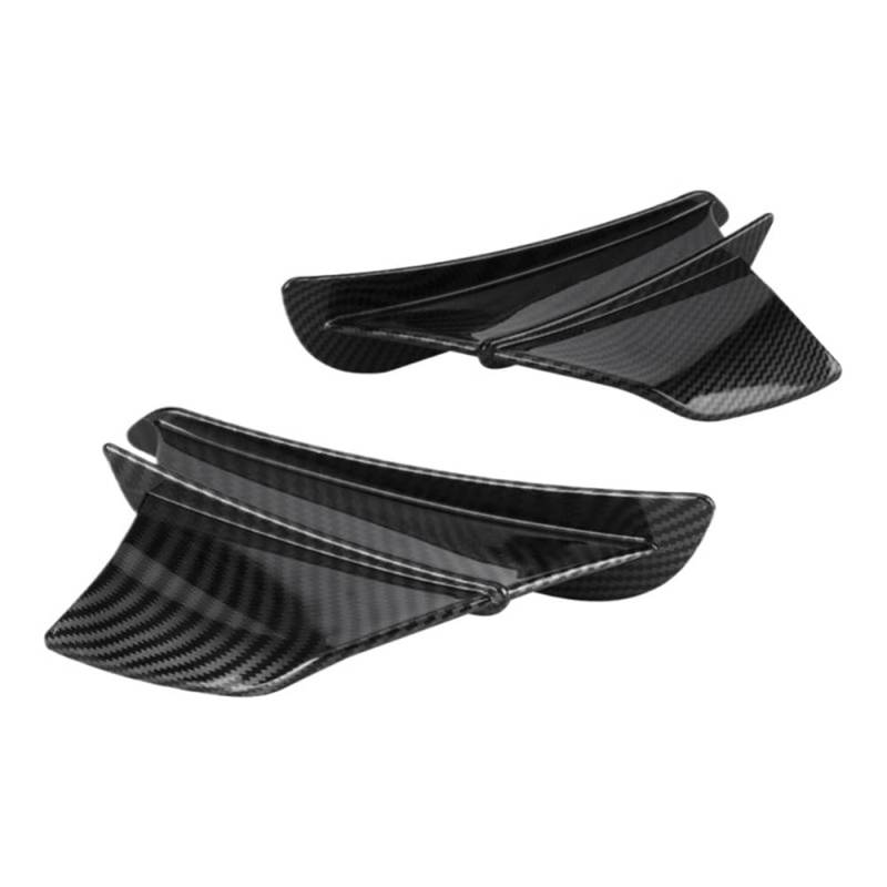 NCXKZLH Motorradverkleidungen Flügelseite Für YZF R1 R1M R7 R6 R3 R125 FZ6R TZR50 FZ1 Motorrad Verkleidung Seite Winglet Aerodynamische Flügel Deflektor Spoiler von NCXKZLH