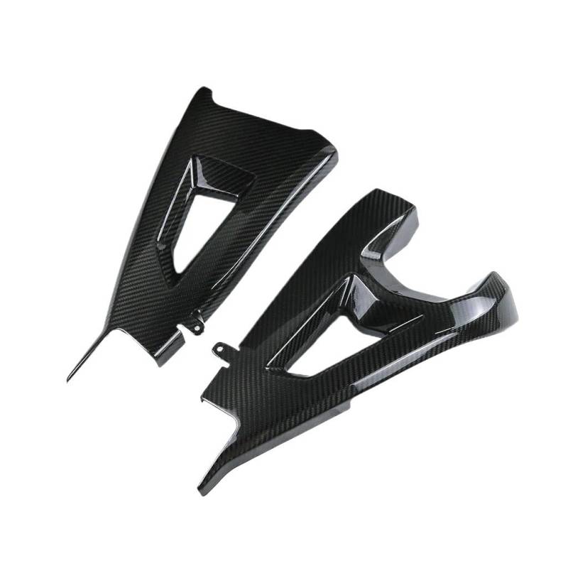 NCXKZLH Motorradverkleidungen Flügelseite Für ZX10R 2021 + Motorrad Modifizierte Kohlenstoff-Faser Dekoration Kraftstoff Tank Abdeckung Seite Panels Verkleidung Kits von NCXKZLH