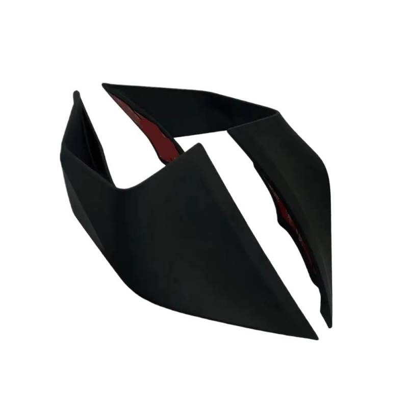 NCXKZLH Motorradverkleidungen Flügelseite Motorrad Feste Wind Flügel Spoiler Verkleidung Für YZF-R3 YZF R3 YZFR3 2019 2020 2021 2022 Aerodynamische Seite Winglet von NCXKZLH