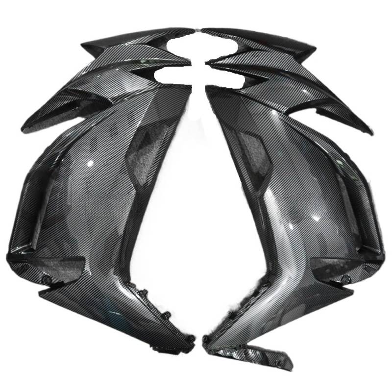 NCXKZLH Motorradverkleidungen Flügelseite Motorrad Front Upper Side Panel Abdeckung Panel Verkleidung Schutz Für ZX650 EX650 Für NI&nja 650 2020 2021 2022 2023 von NCXKZLH