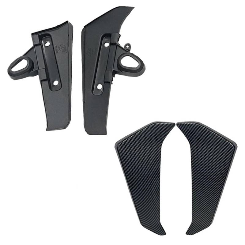 NCXKZLH Motorradverkleidungen Flügelseite Motorrad Kühler Seiten Panels Schutz Abdeckung Verkleidung Für MT-09 2017-2020 Innere Kühler Seite Abdeckung von NCXKZLH