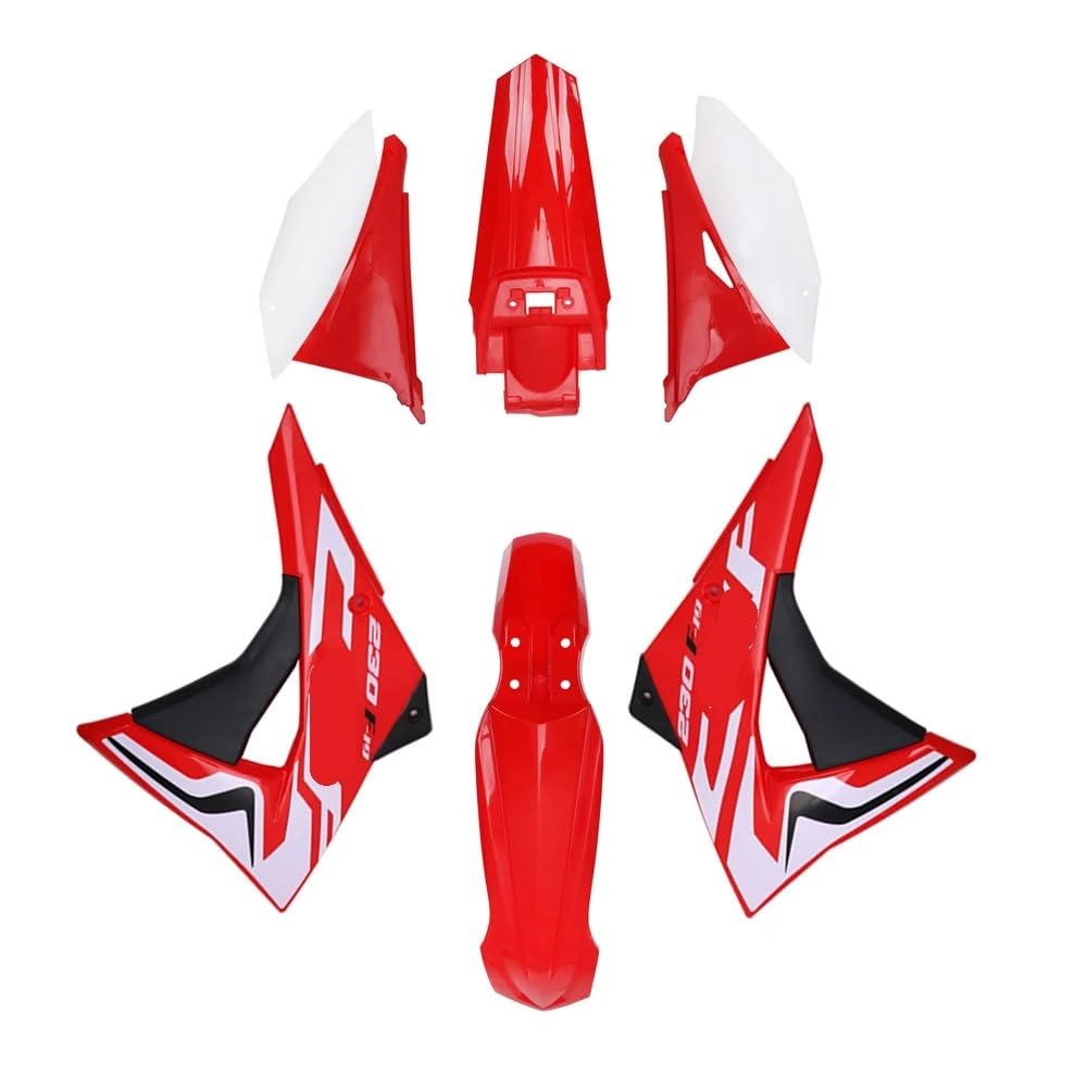 NCXKZLH Motorradverkleidungen Flügelseite Motorrad Kunststoff Kits Vorne Hinten Kotflügel Verkleidung Abdeckung Spoiler Seitenteile Für CRF230F CRF 230 F 2020 NCXKZLH Motorradverkleidungen Flügelseite Motorrad Kunststoff Kits Vorne Hinten Kotflügel Verkleidung Abdeckung Spoiler Seitenteile Für CRF230F CRF 230 F 2020 von NCXKZLH