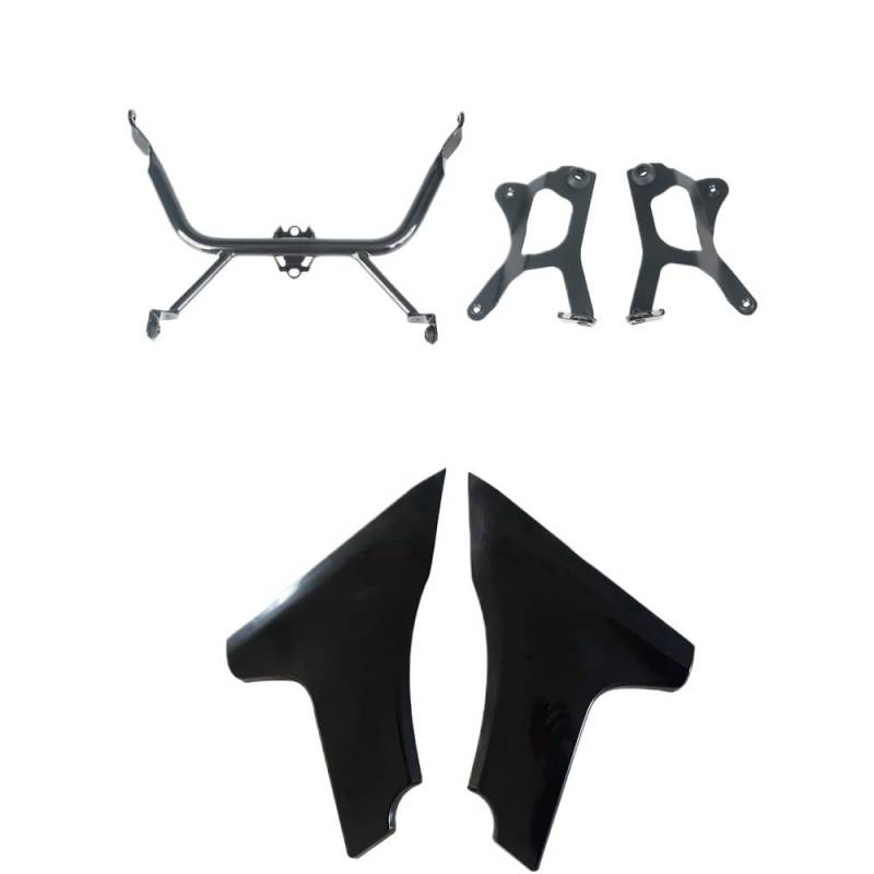 NCXKZLH Motorradverkleidungen Flügelseite Motorrad Seite Verkleidung Panel Unterstützung Halterung Kits Für Für Touring Für CVO Für Road Für Glide ST Für FLTRXSTSE 2024 von NCXKZLH