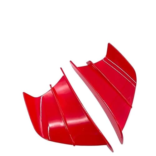 NCXKZLH Motorradverkleidungen Flügelseite Motorrad Seite Winglet Spoiler Wind Fluss Befestigung Flügel Front Verkleidung Für YFM 700R YFZ450 ATV YFZ 450R YFM700 von NCXKZLH
