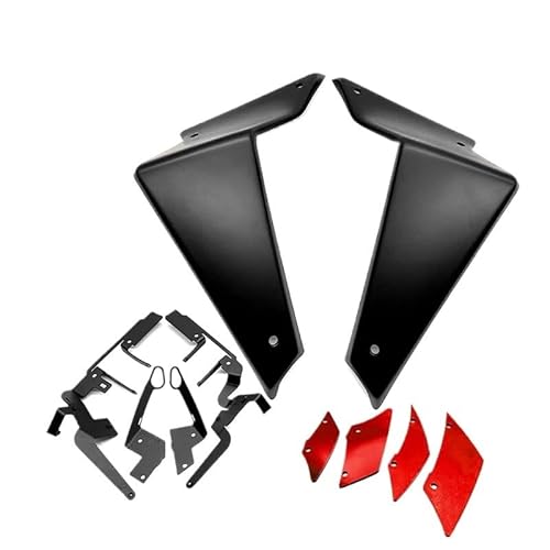 NCXKZLH Motorradverkleidungen Flügelseite Motorrad Sport Abtrieb Nackte Seite Spoiler Aerodynamische Flügel Deflektor Für MT09 MT-09/SP 2021 2022 2023 von NCXKZLH