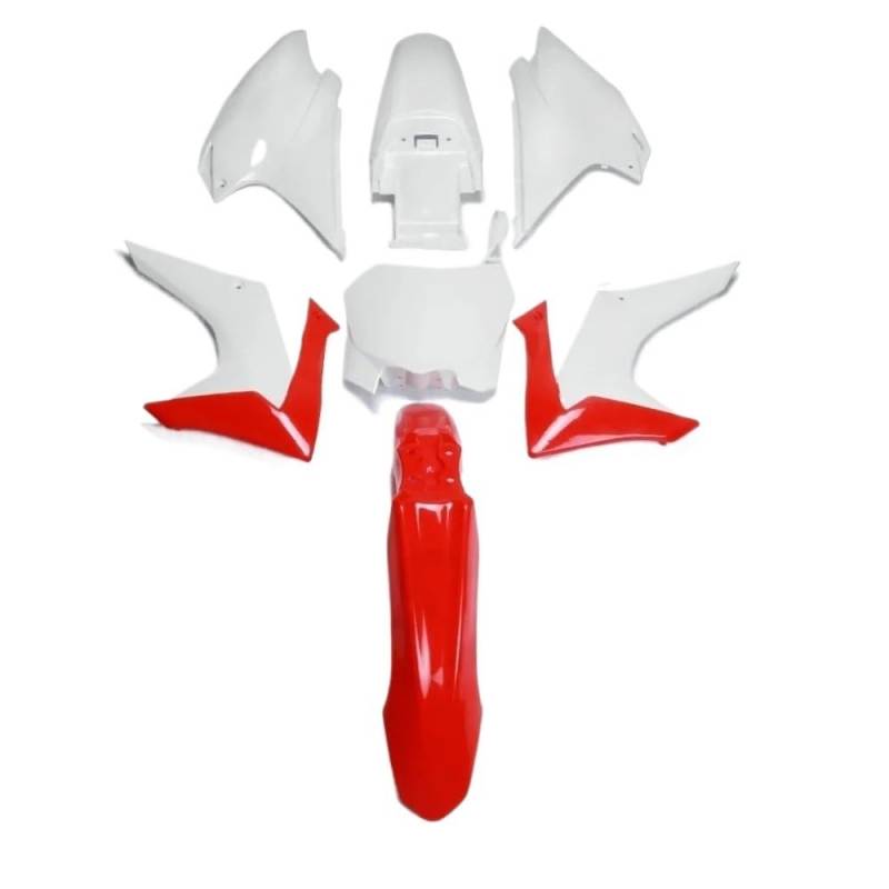 NCXKZLH Motorradverkleidungen Flügelseite Motorradverkleidungsabdeckung vorne Heckspoiler Seitenteile vorne für CRF230F CRF 230F 2015 2016 2017 von NCXKZLH