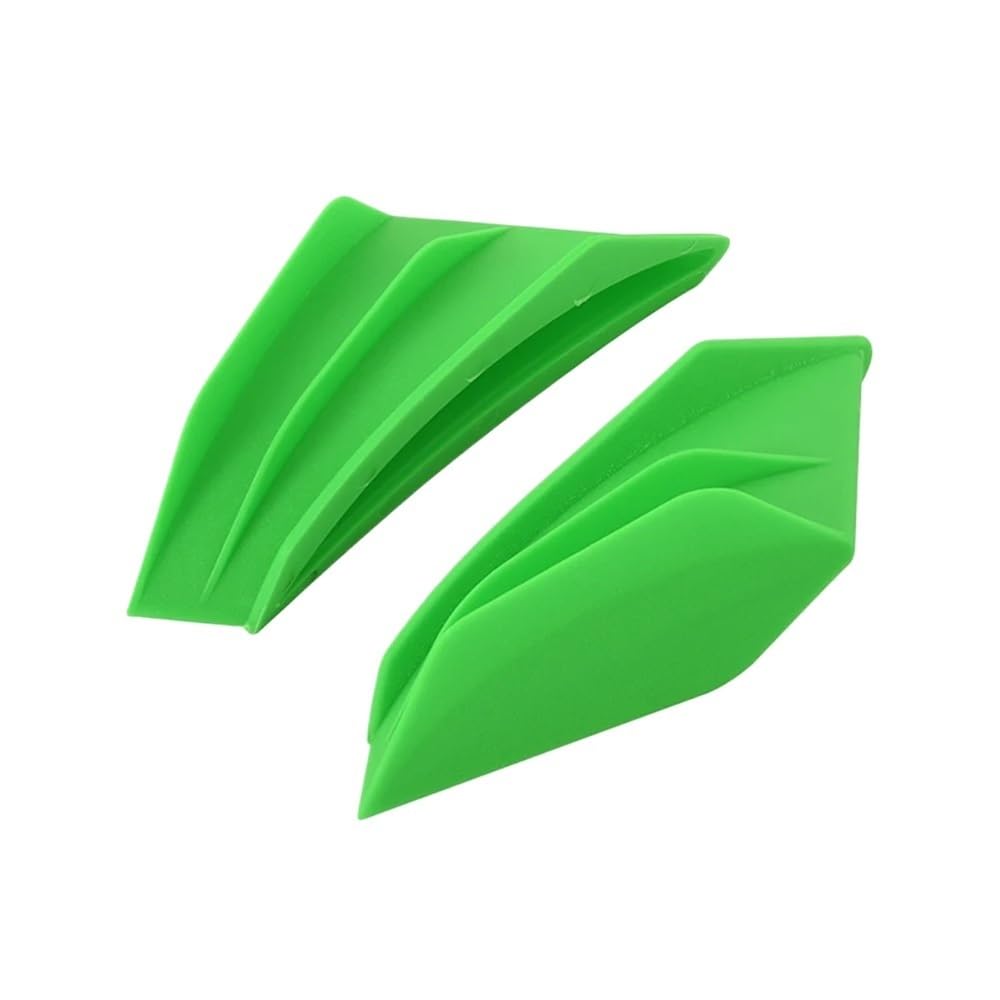 NCXKZLH Motorradverkleidungen Flügelseite Universal Motorrad Feste Wind Flügel Flow Front Verkleidung Seite Spoiler Winglets Für CBR250R CBR500R von NCXKZLH