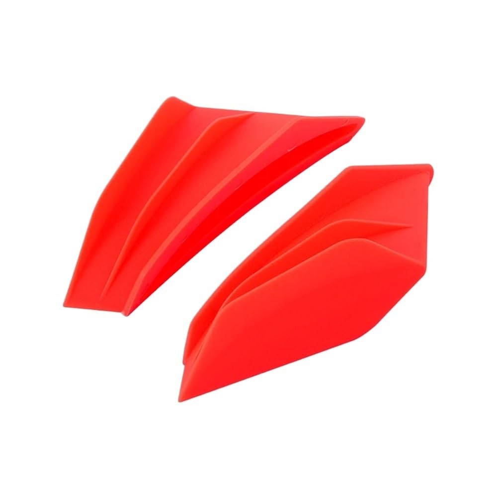 NCXKZLH Motorradverkleidungen Flügelseite Universal Motorrad Feste Wind Flügel Flow Front Verkleidung Seite Spoiler Winglets Für CBR250R CBR500R von NCXKZLH