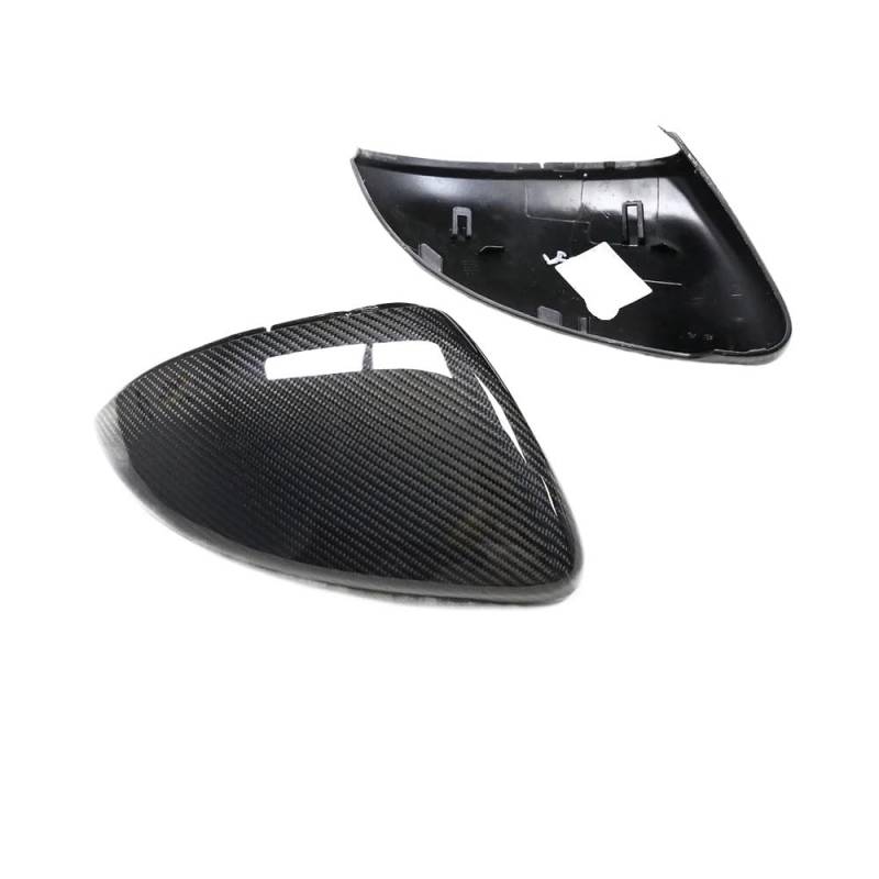 Tür Spiegelkappen Rückspiegel Abdeckung Für Golf MK7 2014-2020 Für Touran Carbon Side Spiegel Schalen Rahmen Fall von NCXKZLH