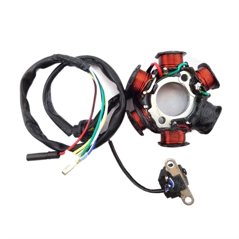 Zündung Magneto Statorplatte GY6 50cc Zündstator Magnetspule 6 Pole für Moped Roller Sunl Roketa für VE&SPA Buggy Go Kart ATV Quad Motorrad Motocross Zündung Magneto Statorplatte GY6 50cc Zündstator Magnetspule 6 Pole für Moped Roller Sunl Roketa für VE&SPA Buggy Go Kart ATV Quad Motorrad Motocross von NCXKZLH