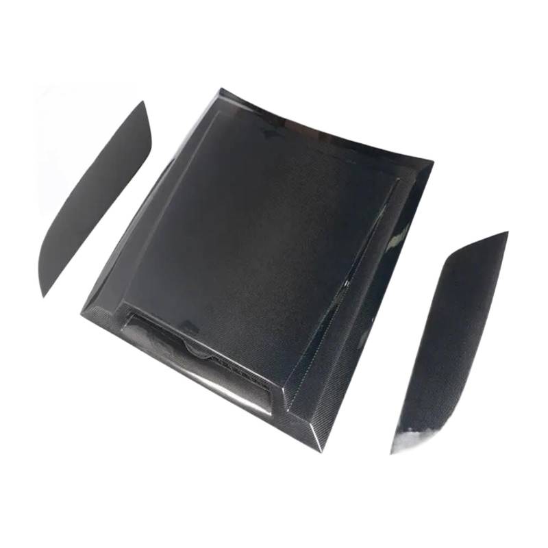 3 teile/satz Carbon Fiber Geschmiedet Front Stoßstange Motorhaube Motorhaube Vent Abdeckung Kompatibel Für Land Rover Defender 90 110 2020 2021 2022 2023 von NDCIMBPF