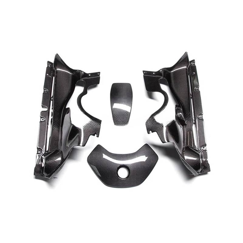 4 Stück Dry Carbon Fiber 650s Innenverkleidungen Kompatibel mit Mclaren MP4-12C Motorverkleidung Innenrahmenabdeckung Autozubehör 00850 von NDCIMBPF