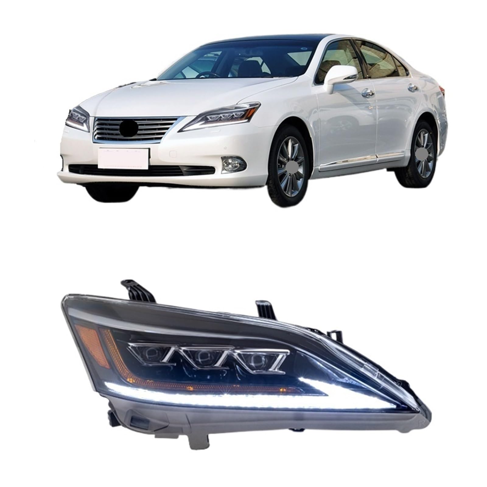 Auto-Styling Kompatibel Für Lexus ES Scheinwerfer 2006-2012 ES250 Scheinwerfer DRL Blinker Fernlicht ES350 ES200 ES300 Scheinwerfer Auto-Styling Kompatibel Für Lexus ES Scheinwerfer 2006-2012 ES250 Scheinwerfer DRL Blinker Fernlicht ES350 ES200 ES300 Scheinwerfer von NDCIMBPF