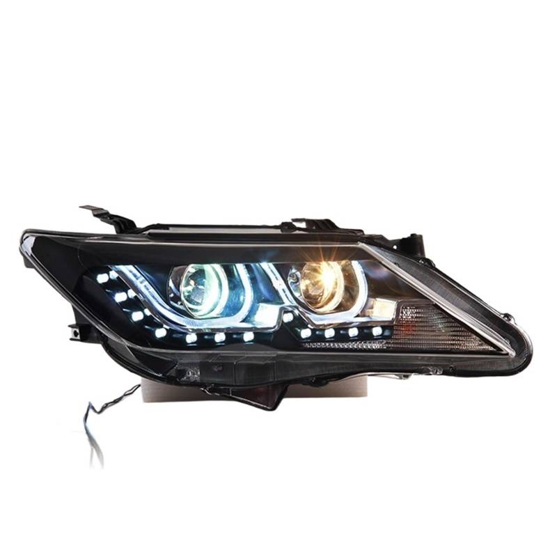 Auto-Styling Kompatibel Für Toyota 2012-2014 Camry Scheinwerfer Camry Scheinwerfer DRL Scheinwerfer Zubehör(8000K XENON) von NDCIMBPF