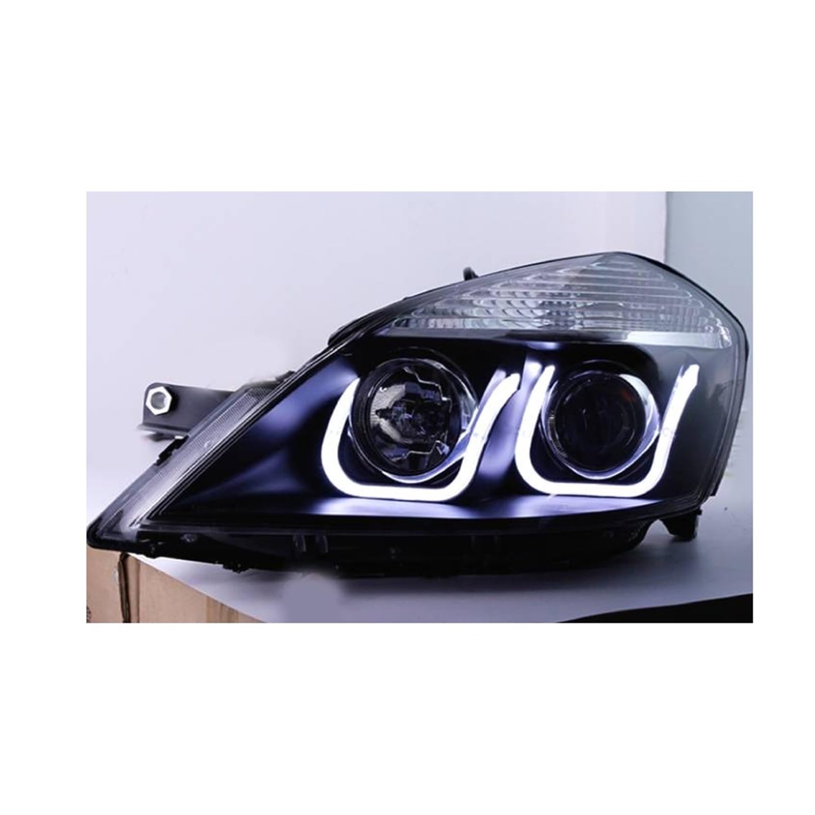 Auto-Styling Kompatibel für Buick Excelle Scheinwerfer 2008-2013 Scheinwerfer DRL H7/D2H Xenon Bi Xenon Objektiv Autozubehör(8000K,55W) von NDCIMBPF