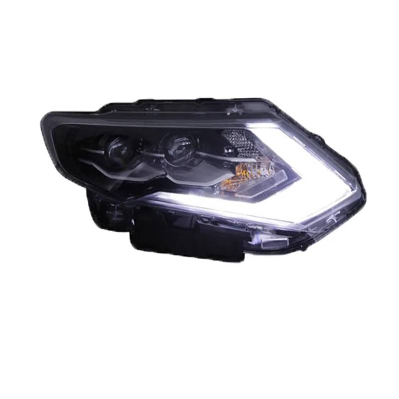 Auto-Styling Kompatibel für Nissan X-Trail Scheinwerfer 2017-2019 Rouge Kopf Lampe DRL Strahl Automotive Zubehör von NDCIMBPF