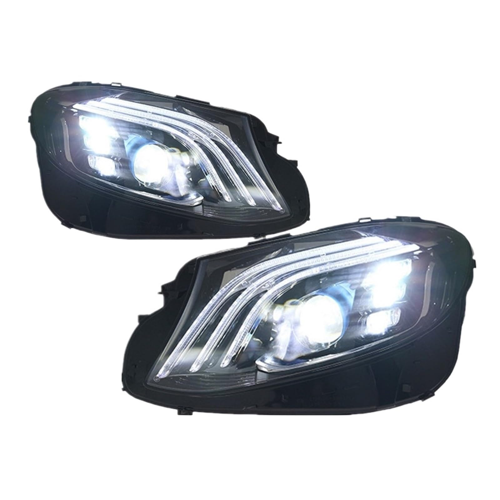 Autoscheinwerfer kompatibel für Benz E-Klasse 2016–2020 W213 Auto-Frontlichter modifizierte DRL-Scheinwerferbaugruppe Plug and Play Autoscheinwerfer kompatibel für Benz E-Klasse 2016–2020 W213 Auto-Frontlichter modifizierte DRL-Scheinwerferbaugruppe Plug and Play von NDCIMBPF