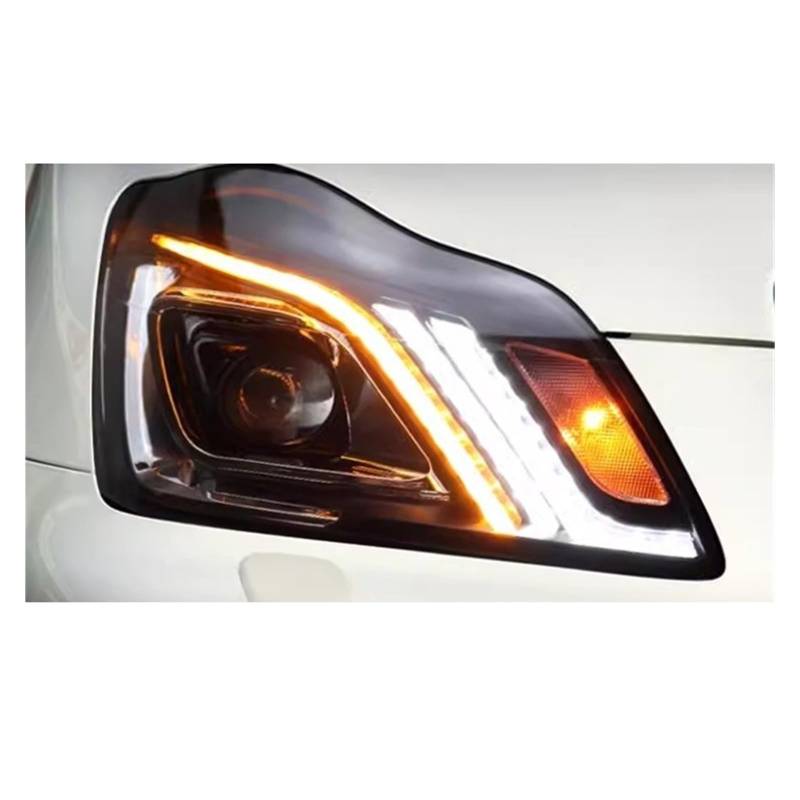 Autozubehör Kompatibel für Toyota Crown 2005 Scheinwerfer 2005-2009 Crown Scheinwerfer DRL Blinker Fernlicht Projektorlinse von NDCIMBPF
