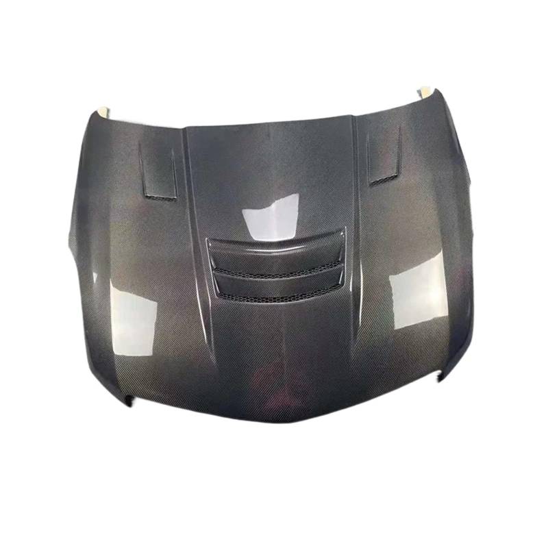 Carbon Fiber Front Bumper Motorhaube Vent Abdeckung Kompatibel Für Cadillac XTS 2014-2017 von NDCIMBPF