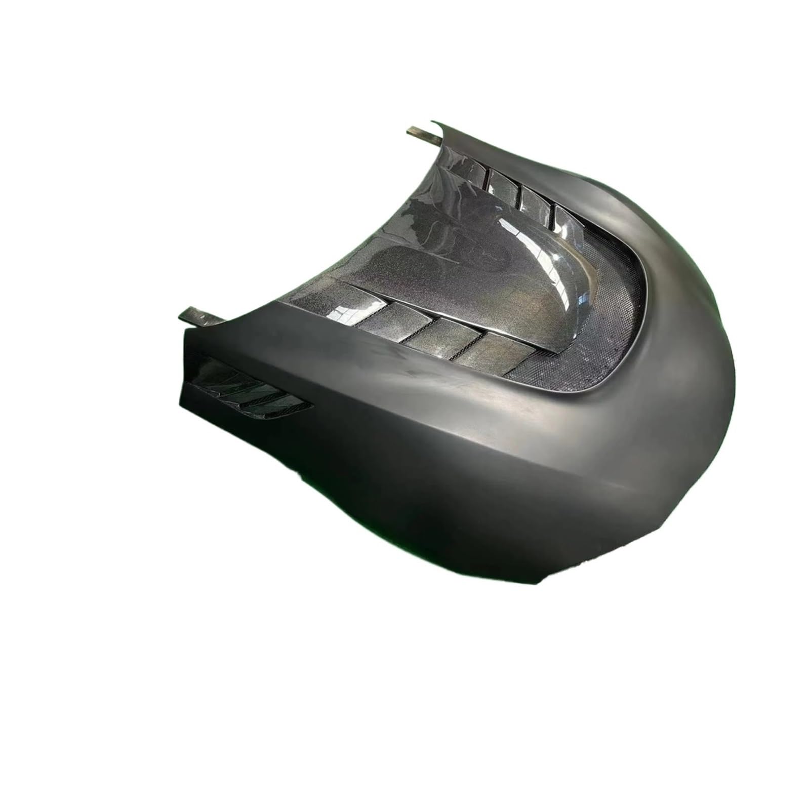 Faser/FRP Front Motorhaube Trim Abdeckung Kompatibel Für Toyota Kompatibel Für Supra GR A90 A91 MK5 Racing Stoßstange Motorhaube 2019-2022(Half Carbon) von NDCIMBPF