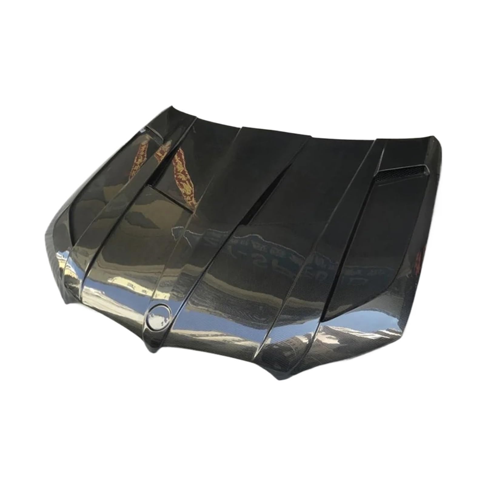 G06 Carbon Fiber FRP Front Motorhaube Bonnets Abdeckungen Kompatibel Für BMW X6 G06 Auto Körper Kit 2020-UP(Carbon Fiber Pattern) von NDCIMBPF