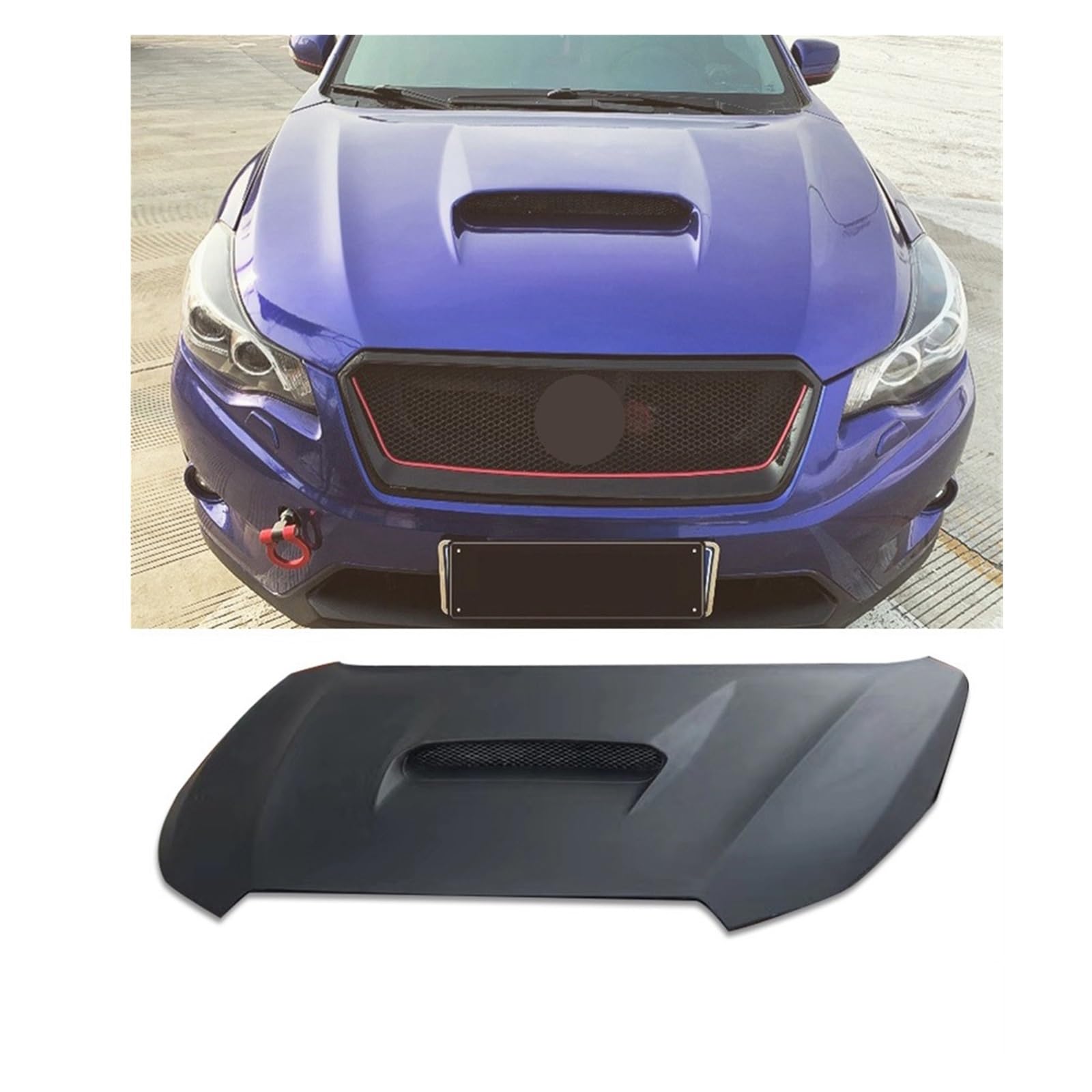 Kompatibel Für Subaru Forester XV Lions Modifizierten Kohlenstoff-Faser Motor Front Hood Mesh Sti Aussehen Teile Surround(XV modified sti resi) von NDCIMBPF