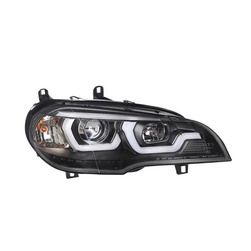Kompatibel für BMW X5 X5 E70 Scheinwerfer 2007 2008 2009 2000 2011 RHD Modifizierte Scheinwerfer Ersatzteile Auto Außenzubehör Scheinwerfer(ADD ON) von NDCIMBPF