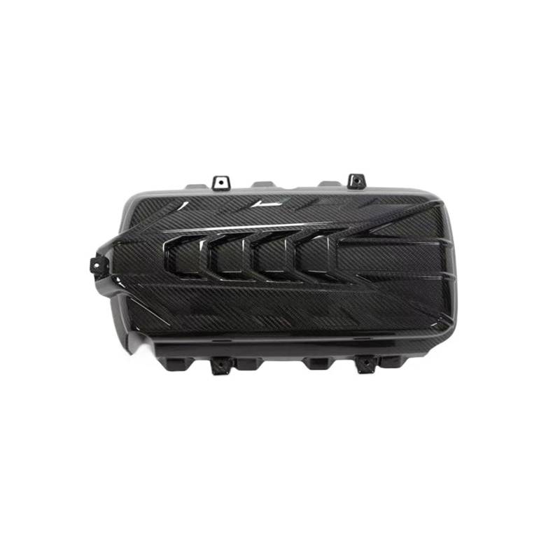 Kompatibel für Chevrolet Corvette C8 2020 2021 Real Carbon Fiber Motorhaube Motorhaube Trim Abdeckung von NDCIMBPF