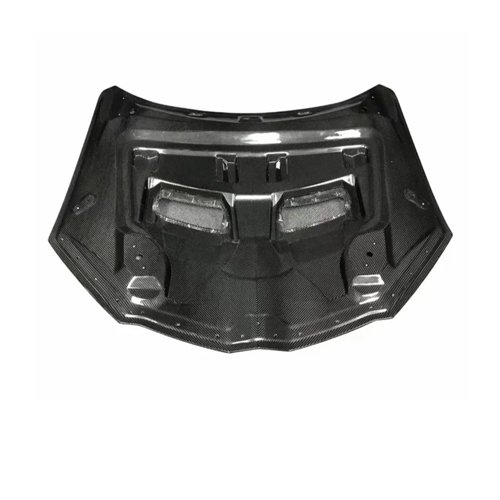 Kompatibel für Lamborghini Urus. Kompatibel für Topcar Carbon Fiber Front Bumper Motorhaube Vent Cover(Double Sided Carbon) von NDCIMBPF
