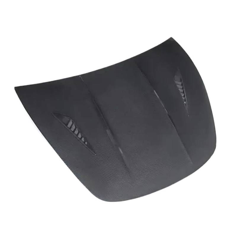 Kompatibel für Tesla Model 3 2018–2022 Carbon Fiber Front Motorhaube Vent Spoiler Abdeckung(B style) von NDCIMBPF