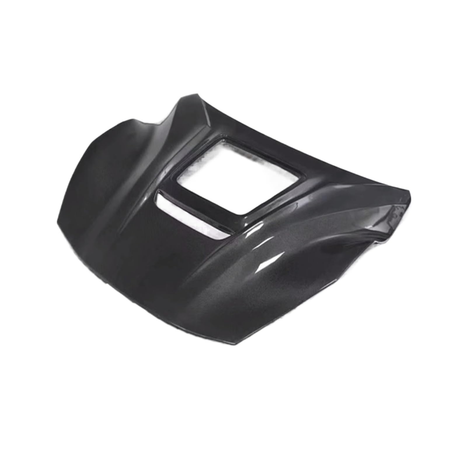 Kompatibel mit Ferrari F12 2013 2014 2015 2016, Carbonfaser und FPR Prime, Frontstoßstange, Motorhauben-Entlüftungsmaschine, Spoilerabdeckung(Carbon Fiber Pattern) von NDCIMBPF
