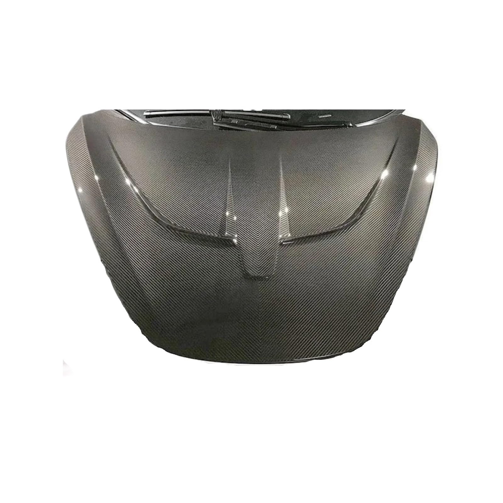 Kompatibel mit modifizierter trockener Carbonfaser-Vorderaufbewahrungsbox, kompakter Motorabdeckung, kompatibel mit McLaren 720s(Forged Carbon Fiber) von NDCIMBPF