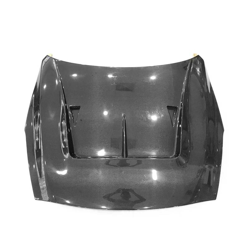 Real Carbon Fiber LB Stil Front Stoßstange Motorhaube Vent Abdeckung Kompatibel Für Nissan GTR R35 von NDCIMBPF